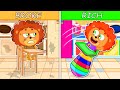 Liam Family USA | High Chair or Roly-Poly Chair for Babies | Family Kids Cartoons