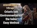 Assassin's Creed Mirage: Orion's Belt Environmental kill: Easy Method