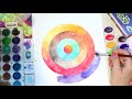 APRENDE A PINTAR CRISTALES ♡ EJERCICIOS DE ACUARELA! TUTORIAL Dani Hoyos