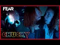 Chucky Pushes Devon's Mom Down The Stairs | Chucky (Season One) | Fear