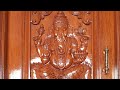 Indians Home main door | Vinayagar design | attach window