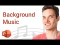 How to add Background Music for all slides in PowerPoint