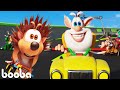 Booba 😀 Grand Prix 🚗 New Episode 🏁 Cartoons Collection 💙 Moolt Kids Toons Happy Bear