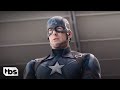 The Avengers Fight Each Other at an Airport | Captain America: Civil War | TBS