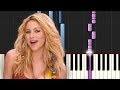 Waka Waka / Shakira / Piano Tutorial