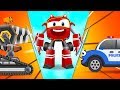 Bob the Police Car Chase thief! Cartoon Rhymes for kids