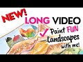 4 hrs of Whimsical Landscape Painting - We're making it EASIER to paint watercolors you'll LOVE!