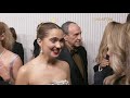 Haley Lu Richardson on Starring in Jonas Brothers' New "Wings" Music Video | SAG Awards 2023