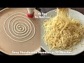 Liquid Dough Homemade Noodles In 10 Minutes | Handmade Noodles With Flour Only | No Machine Noodles