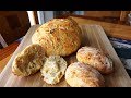 No-Knead Cheddar Cheese Bread & Rolls (updated)… super easy… no machines