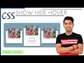 🔴 Create Awesome Image Card Hover Effect Animation using CSS  | Free Source Code | 2021