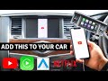 How To ACTUALLY Add CarPlay/Android Auto To Any Car (With NETFLIX and YOUTUBE)