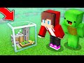 Mikey and JJ Found A TINY VILLAGE INSIDE A GLASS BLOCK in Minecraft (Maizen)