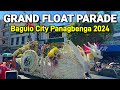 Baguio City - Panagbenga 2024 Grand Float Parade - Full Show (Lower Session Road Audience View)