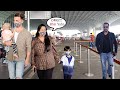 Salman Khan Surprises Sister Arpita Khan By Coming On Airport Surprisly To Say Good Bye Them