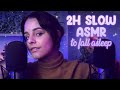 ASMR 2H SLOW Ear to Ear Whispering for SLEEP 💖 You can close your eyes!