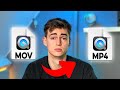 How To convert MOV to MP4 in Seconds