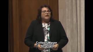 Colleen Mayer in Question Period on May 31, 2017
