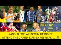 STEVEN KASOLO EXPLAINS WHY HE DIDN'T ATTEND THE GRAND  KAMBA FESTIVAL......🙆‍♂️