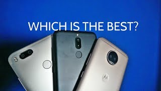 Honor 9i vs Moto G5S Plus vs Xiaomi Mi A1 Comparison