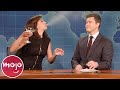 Top 10 Times Cecily Strong Broke Character on SNL