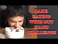 Cake EATING Challenge WITHOUT Hands 😂 |SARITHABALAKRISHNAN | ONE MILLION STORIES |
