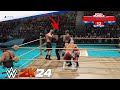 WATER ROYAL RUMBLE MATCH | WWE 2K24 | PS5 4K60
