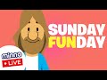 🔴  Kids Bible Shows for Church Sunday! - Minno's Sunday FUNday (2/26/23) | Bible Stories for Kids
