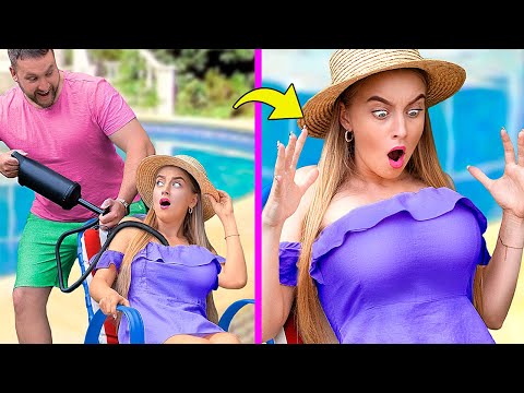 My Dad s Girlfriend Is Younger than Me Family Prank Wars 