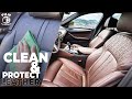 HOW TO CLEAN AND PROTECT LEATHER SEATS !!