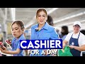 Cashier for a day by Alex Gonzaga