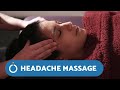 How to RELIEVE a HEADACHE with Massage