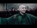 Harry Potter final battle against Voldemort.