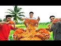 INSIDE CHICKEN BIRYANI | Full Goat Mutton Cooking With Inside Chicken Biryani | Biryani Recipe