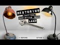 1930's lamp restoration - bringing a rusty Christian Dell design classic back to life! DIY