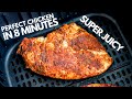 The BEST Air Fryer Chicken Breast In 8 MINUTES | SUPER JUICY!!