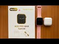 Unboxing Watch+ Series 8 2022 W26 Pro Max Special + Pro Wireless stereo headset