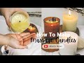 How To Make Massage Candles At Home