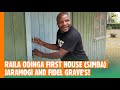 RAILA ODINGA FIRST HOUSE (SIMBA) JARAMOGI AND FIDEL GRAVE'S! THE FULL HISTORY OF THE ODINGA'S