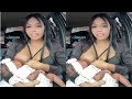 She is hungry , breastfeeding #breastfeedingvlogsnew2023