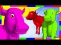 Pinta y Limpia a La Vaca Lola | Aprende los Colores en La Granja de Zenón | A Jugar