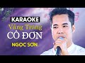 Vầng Trăng Cô Đơn (Karaoke) - Ngọc Sơn | Beat Gốc Hay Nhất