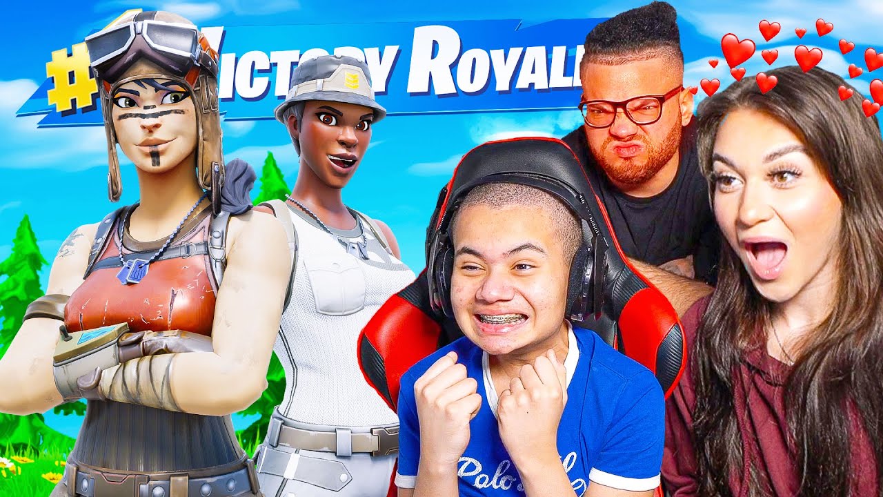 KAYLEN TRIED TO RIZZ UP MY GIRLFRIEND WITH HIS FORTNITE SKILLS (IT WORKED)
