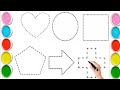 Shapes Names | Learn 2d Shapes | Colors for Toddlers | Preschool Learning videos