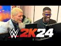I Played WWE 2K24 vs CODY RHODES!
