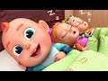 No! Baby Doesn't Want to Sleep Alone - Ten in The Bed + More Rosoo Nursery Rhymes & Kids Songs