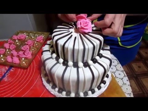 Двухъярусные торты в домашних условиях фото 142