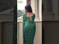 💚Trending Saree Back Pose Video💚 #shorts #saree #backpose #backless #silksaree