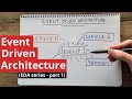 What is Event Driven Architecture? (EDA - part 1)