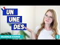 Un Une Des - French Indefinite Articles // French Grammar Course Lesson 2 🇫🇷